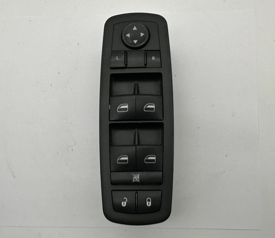 Оригинальный главный переключатель питания зеркала заднего стекла левый замок водительской двери для Jeep Liberty 08–16 годов выпуска - Изображение 1 из 4