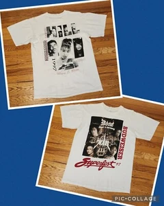 Vintage 90s Budweiser Superfest Rap T-shirt L Single Stitch Bone Thugs Aaliya - Bild 1 von 9