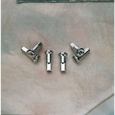 Drag Specialties Spoke Nipples - Chrome - X-Long Harley Davidson - DS-380106 - Image 1 of 1