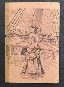 1880's Antique COAST STORM Minaiture PISO'S CURE Advertising Book / CHAPBOOK - Picture 1 of 4