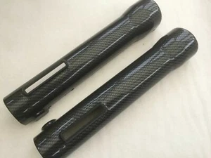 Gilera Runner ABS Carbon-Effect Fork Covers - Picture 1 of 2