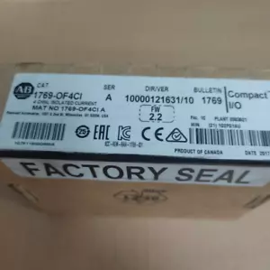Nuovo modulo corrente Allen-Bradley 1769-OF4CI CompactLogix 4 pt sigillato in fabbrica - Foto 1 di 7