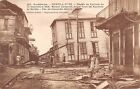CPA GUADELOUPE POINTE A PITRE DEGATS DU CYCLONE 1928 MAISON SIGNOLET ANGLE RUES