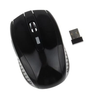 1800DPI 6 Buttons Optical Gaming Mouse Black - Image 1 of 4