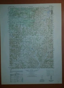 Mapa topográfico del ejército de 1940 Tomah Wisconsin 2871 I Wilton Norwalk Camp McCoy - Imagen 1 de 5