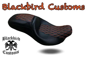 2011-2022 (SEAT COVER ONLY) ORANGE THREAD Seat Cover skin - Bild 1 von 8