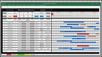 Belegungsplan mit Rechnungsprogramm und Kundenverwaltung Hotel Fe Wo Herberge  - Bild 1 von 4
