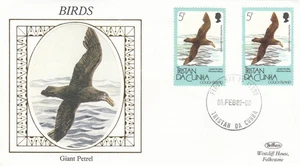 Birds Giant Petrel Tristan da Cunha Gough Island Benham FDC 1989 (151021) - Picture 1 of 1