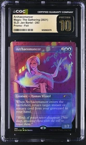 ARCHAEOMANCER Secret Lair Foil Jen Bartel CGC Pristine 10 MTG [Nostalgium] - Bild 1 von 2