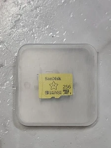 SanDisk 256GB Nintendo Switch Micro SD SDXC Class 10 Gaming UHS-I Memory Card. - Picture 1 of 3