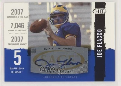 Sage Hit Auto Joe Flacco #A5 Rookie Auto RC 2008 Foto 1 de 2