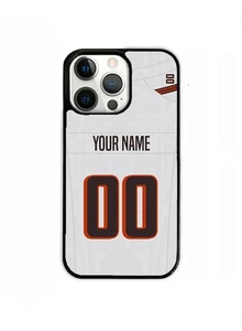 Cleveland weiß Home Case individueller Name Nummer TPU Hülle für iPhone Samsung - Bild 1 von 3