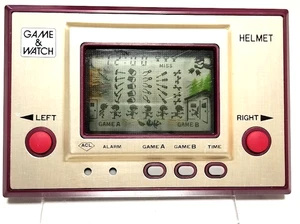 Nintendo Game & Watch Helmet CN-07 Japanese Retro Handheld System Used #08950560 - Picture 1 of 11