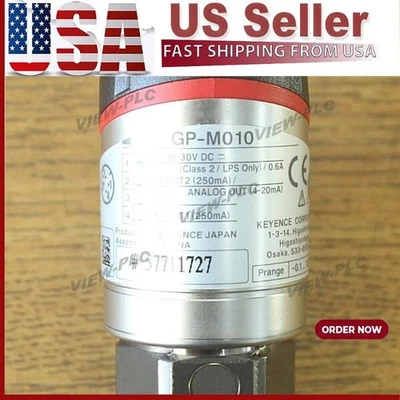 1PC New KEYENCE GP-M010 GPM010 Pressure Sensor In Box US Free TAX  US Free TAX - Image 1 of 4