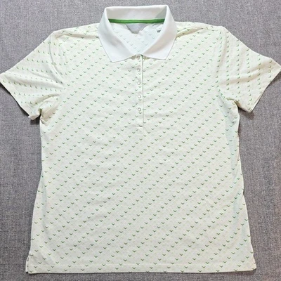 Polo Callaway Para Mujer Manga Corta Talla X Grande Diseño Logo Perla Botones a Presión Foto 1 de 4