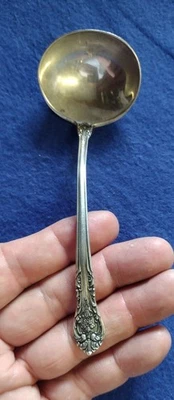 Antique 1936 Gorham King Edward Small Soup Ladle -30.63 Grams - Image 1 of 3