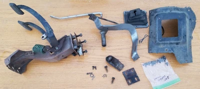 Pedal Z Bar conversión manual 1968 Ford Ranchero Torino Fairlane 68 69 1969 Foto 1 de 4