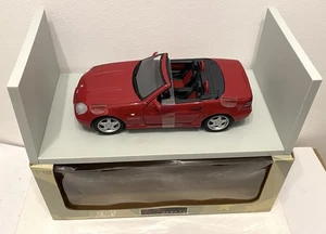 UT Models 1/18 Mercedes-Benz SLK Roadster in Red Mint in Original Box R170 - Picture 1 of 7
