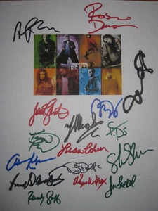 Alquiler Guión Firmado X16 Lohr Diggs Idina Menzel Rapp Dawson Silverman Reimpreso - Imagen 1 de 1