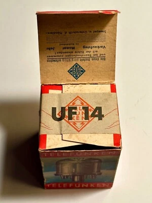 Telefunken UF14 密封盒替换件适用于 VF14 Neumann U47 麦克风,全新带盒,全新无标签 — 第 1/4 张图片