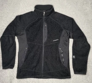 Chaqueta De Colección Patagonia R2 Polartec Vellón Cremallera Completa Estilo 25134F6 Negra Para Hombre M - Imagen 1 de 15