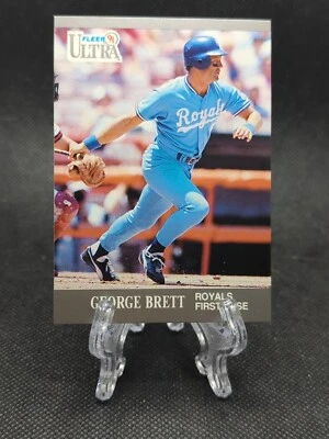 GEORGE BRETT 1991 Fleer Ultra #144 HOF Royals - Image 1 of 2