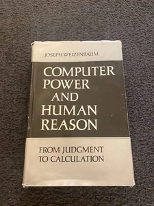 Vtg 1976 Computer Power and Human Reason Joseph Weizenbaum HC Book - Picture 1 of 7