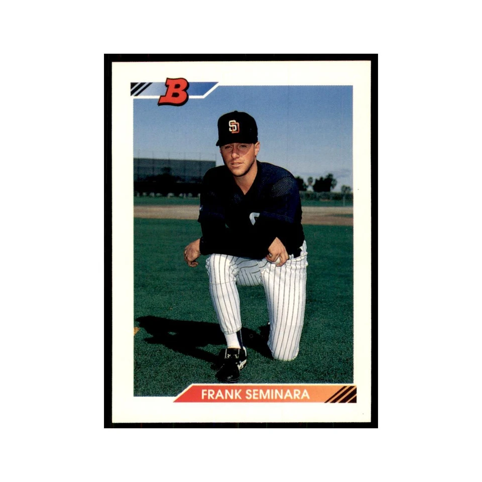 1992 Bowman Frank Seminara Baseball Cards #561 - Image 1 of 3