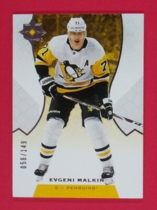 2019-20 Ultimate Collection Evgeni Malkin 056/149 #44 Pittsburgh Penguins