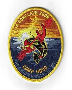 2009 OA Conclave SR1A Camp Hood The Arrow Points The Way YEL Bdr. [CLV-1238] - Picture 1 of 1