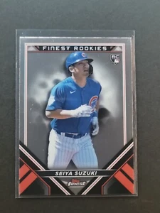 2022 Topps Finest Rookies Design Variation FRD-SS Seiya Suzuki - Chicago Cubs - Picture 1 of 2