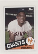 2020 Mini 1985 Topps 35th Anniversary Update Series Willie Mays #85TB-25 HOF