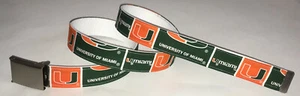University of Miami Hurricanes GÜRTEL NCAA Fan Spiel Ausrüstung College Alumni Team Shop - Bild 1 von 3