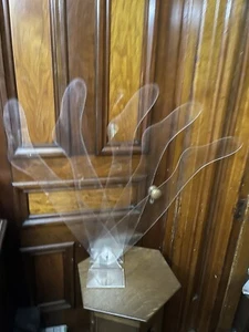 Vintage 1960 Ära Lucite 5 Bein Strumpf Strumpf Socke Laden Display Werbung - Bild 1 von 13