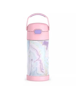 THERMOS FUNTAINER Water Bottle with Straw - 12 Ounce, Dreamy - Kids Stainless... - Picture 1 of 6