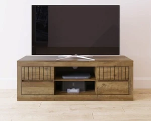 Cartmel 4 Drawer 2 shelf Large TV Unit- LOCAL DELIVERY ONLY - Picture 1 of 1