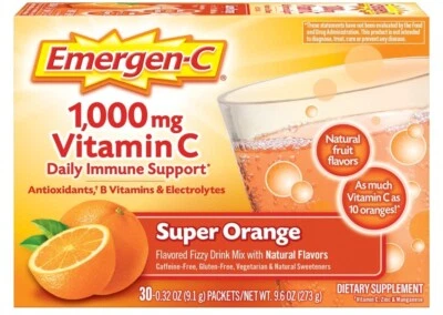 Emergen-C 1000mg Vitamin C Powder for Daily Immune Support Caffeine Free Vitamin - Image 1 of 4