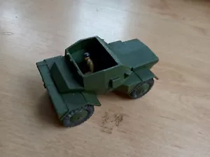 Dinky Scout Car No. 673. Military Field Vehicle Khaki. Very Good Condition - Picture 1 of 12