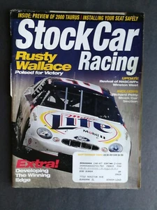Stock Car Racing Magazine September 1999 Rust Wallace - 2000 Ford Taurus - 223 - Picture 1 of 2