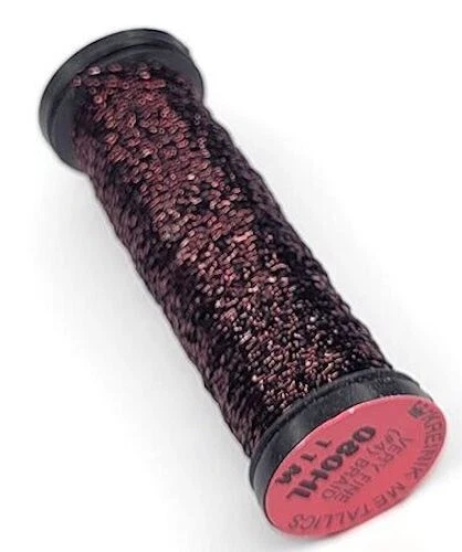 Kreinik #4 Very Fine Braid - 11M Skein - Color 080HL  Garnet High Luster - Image 1 of 1