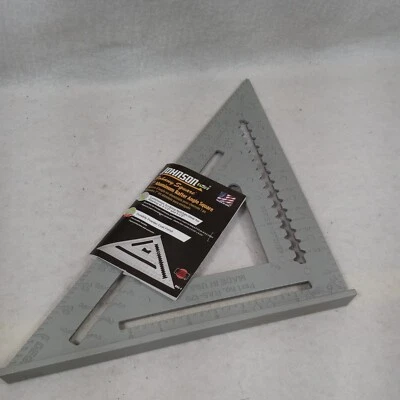 Johnson Ras1 ángulo de viga cuadrado, 7 pulgadas, aluminio Foto 1 de 4