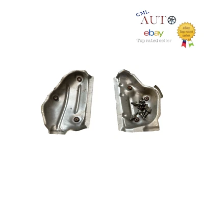 INFINITI G37 2008-2013 AMBOS LADOS COLECTOR DE ESCAPE PROTECTOR TÉRMICO CUBIERTA OEM Foto 1 de 2