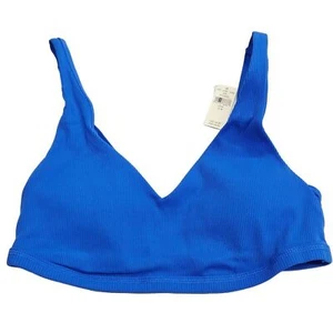 NEU MIT ETIKETT OFFLINE VON AERIE GOALS/STRETCH/MITTLERER UNTERSTÜTZUNG GERIPPTER AUSSCHNITT SPORT-BH M $ 45 - Bild 1 von 12