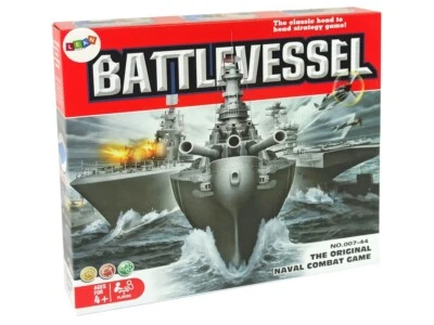 Classic Battlevessel (Battleship) Strategy Game Naval Combat Strategy Board Game - Image 1 of 4