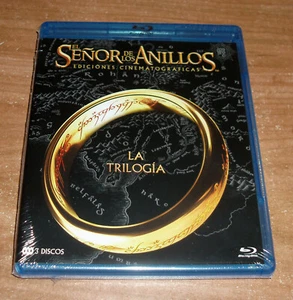 TRILOGIA EL SEÑOR DE LOS ANILLOS (The Lord of the Ring) 3 BLU-RAY NUEVO R2 - Imagen 1 de 4