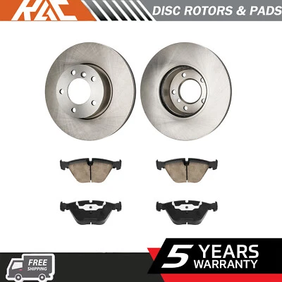 6PCS Front Disc Brake Rotors & Ceramic Pads for BMW 328i xDrive 2010-2013 Foto 1 de 4
