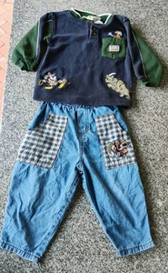 Vintage 90s Disney's Mickey Mouse And Donald Duck Set - Picture 1 of 9