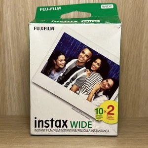 Película a color instantánea ancha Fujifilm Instax 20 impresiones para cámara Fuji 200, 210, 300 - Imagen 1 de 4