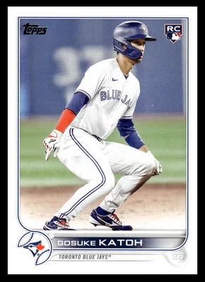 2022 Topps Update Gosuke Katoh #US41 Toronto Blue Jays MLB Baseball Rookie RC - Image 1 of 2