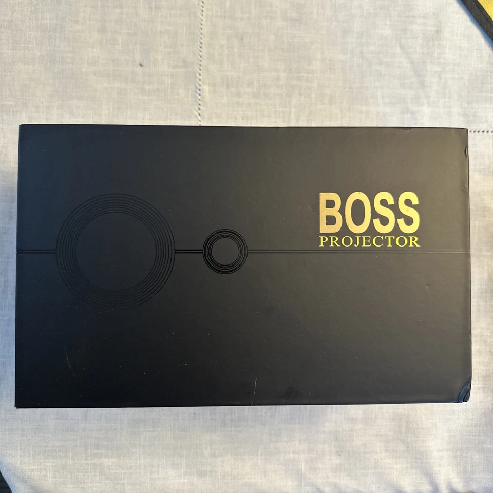 4K UHD Boss S7 Projector - , Check Description for 3 extra addons  - Image 1 of 4